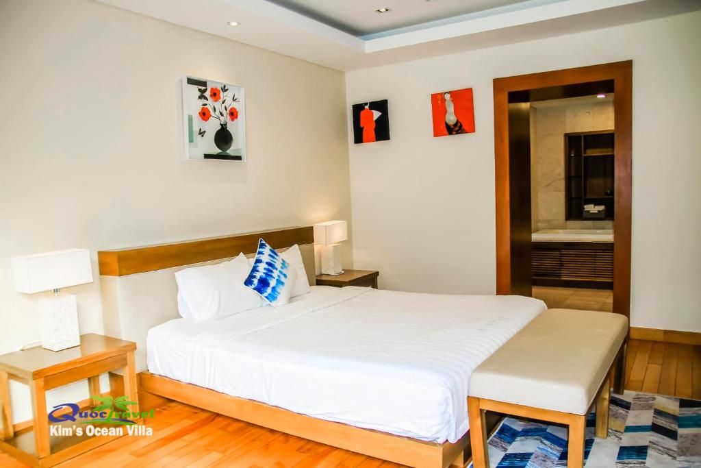 Kim's Ocean view Villa Danang, không gian xanh mát bên bờ biển