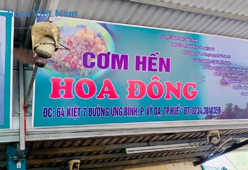 7 quán cơm hến Huế ngon nức tiếng khiến thực khách mê mẩn