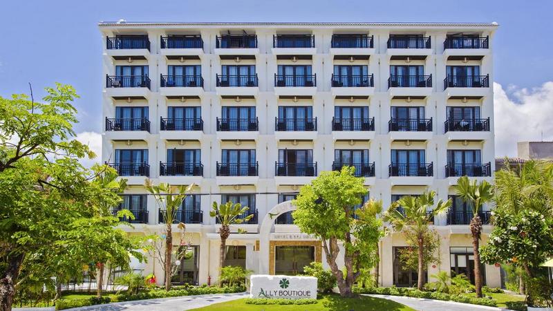 Ally Beach Boutique Hotel Hoi An - Vẻ đẹp nội thất tối giản của khách sạn 4 sao Hội An