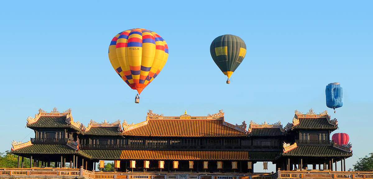 Ấn tượng Lễ hội khinh khí cầu Huế rực rỡ sắc màu